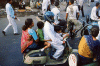 Family on scooter